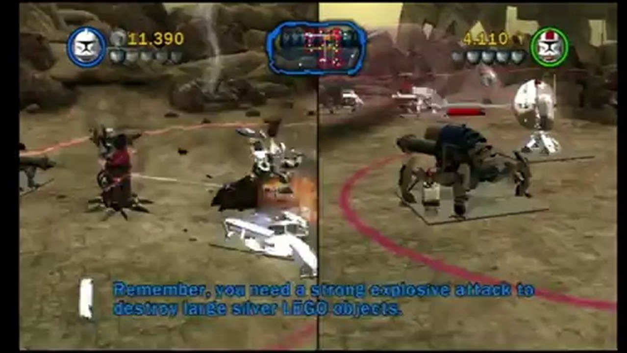 Gaming with the Kwings - Lego Star Wars 3 part 5 (Wii) co-op