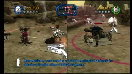 Gaming with the Kwings - Lego Star Wars 3 part 5 (Wii) co-op