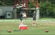 ICC World T20 2012- Australian team's practice session.mp4
