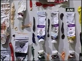 Indian diplomat turned artist presents his work on planetary consciousness.mp4