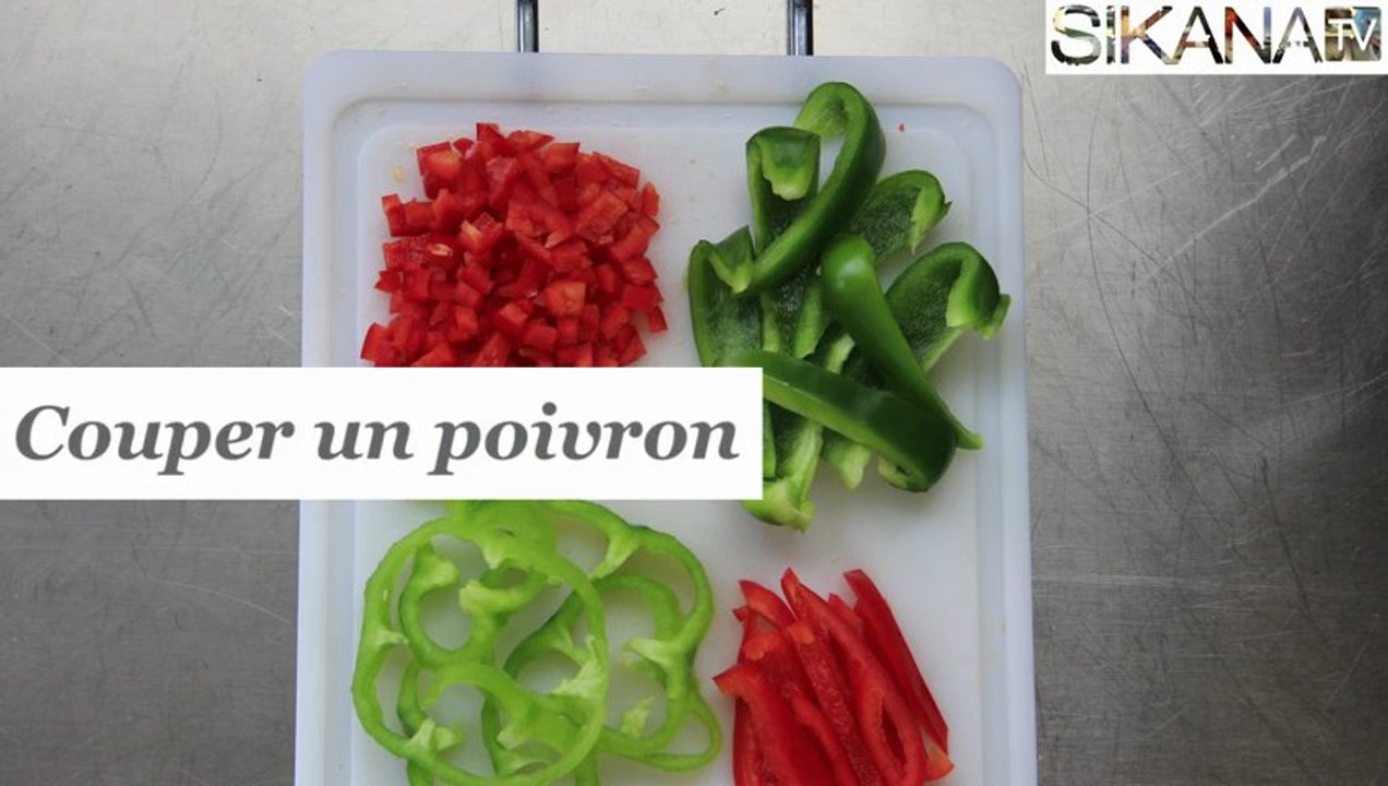 Comment couper un poivron simplement ? - HD