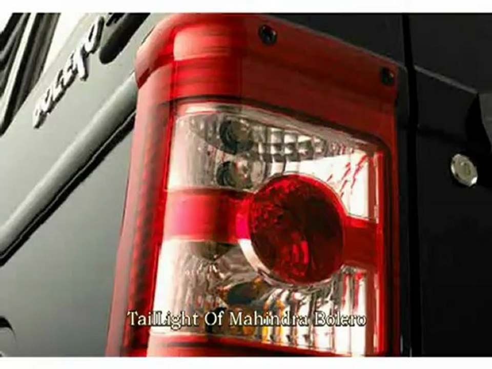 Mahindra Bolero video