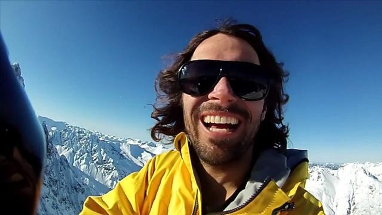 Jeremy Jones Jumps From Spine to Spine - Contour