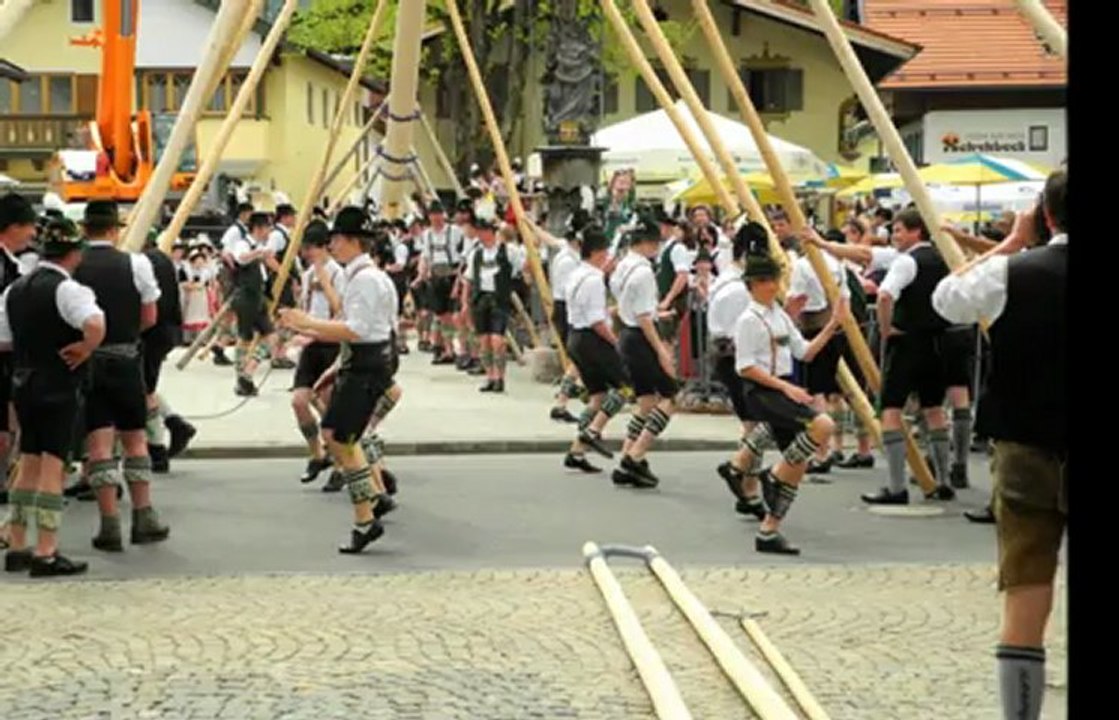 Ruhpoldinger Maibaum 2012 - Die Bilder