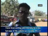 Maoist shutdown in Jharkhand, locals suffer.mp4