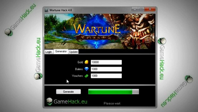 Wartune Cheat 4.8 - Balens, Gold and Vouchers. Download Wartune on gamehack.eu