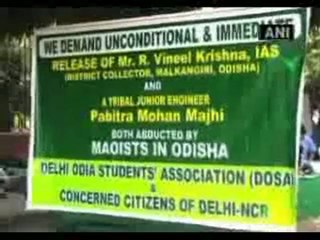 Maoists free engineer, collector's release awaited.mp4