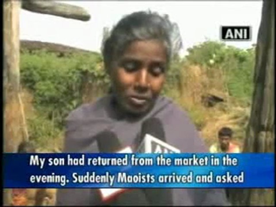 Maoists kill a villager in Chhattisgarh.mp4