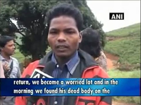 Maoists kill contractor in Orissa.mp4