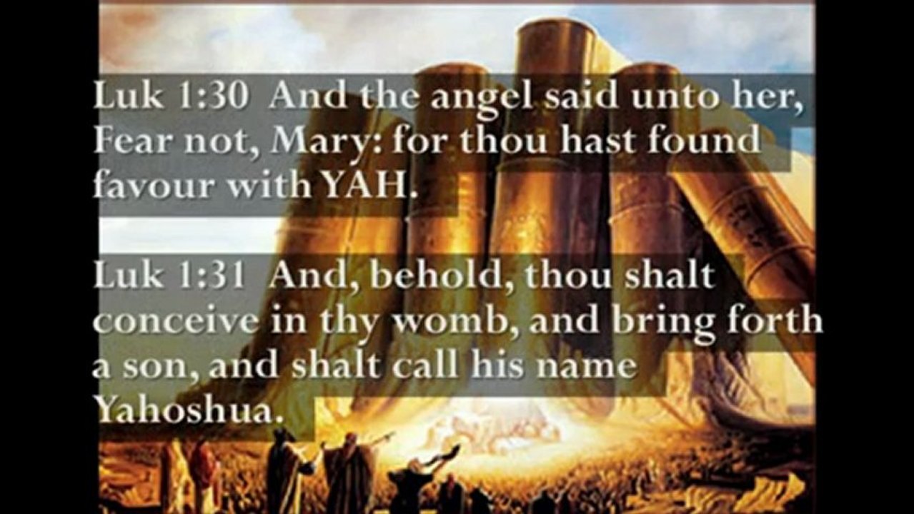 The Pre-Existant Yahoshua the Savior pt.1 of 2