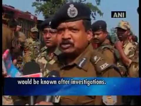 Maoists target railways in Jharkhand.mp4