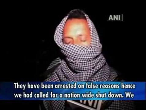 Maoists warns of more attacks until their leaders get released.mp4