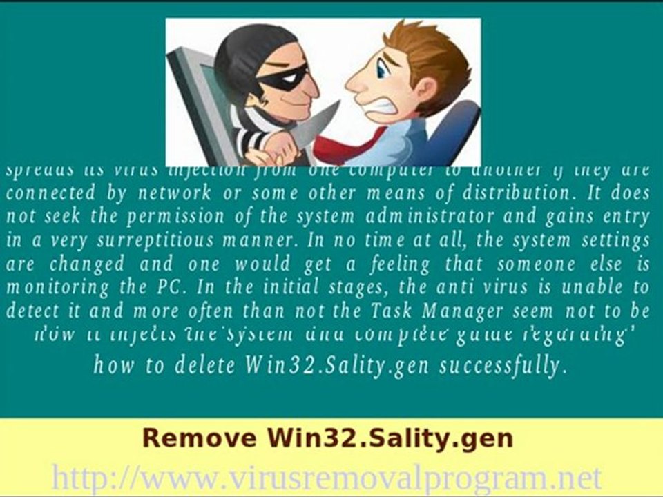 Remove Win32.Sality.gen: How To Delete Win32.Sality.gen