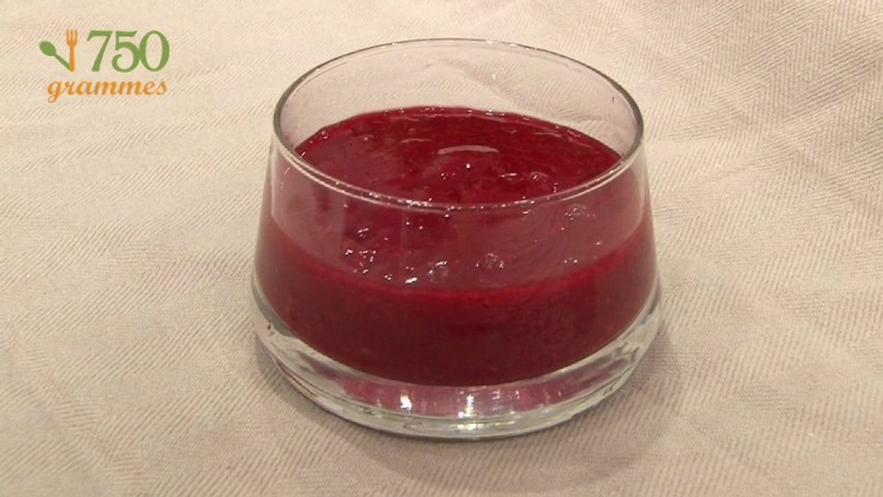 Coulis de framboises - 750 Grammes