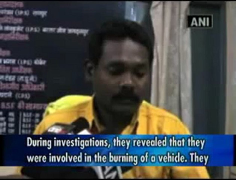 Police arrest three Maoists in Chhattisgarh.mp4