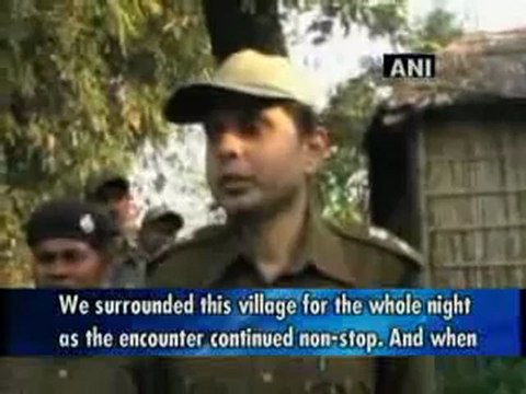 Police gun down six Maoists in Bihar.mp4