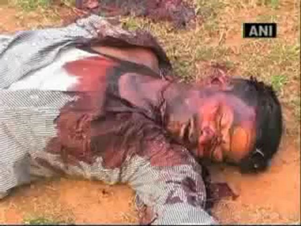 Police gun down top Maoist commander in Jharkhand.mp4
