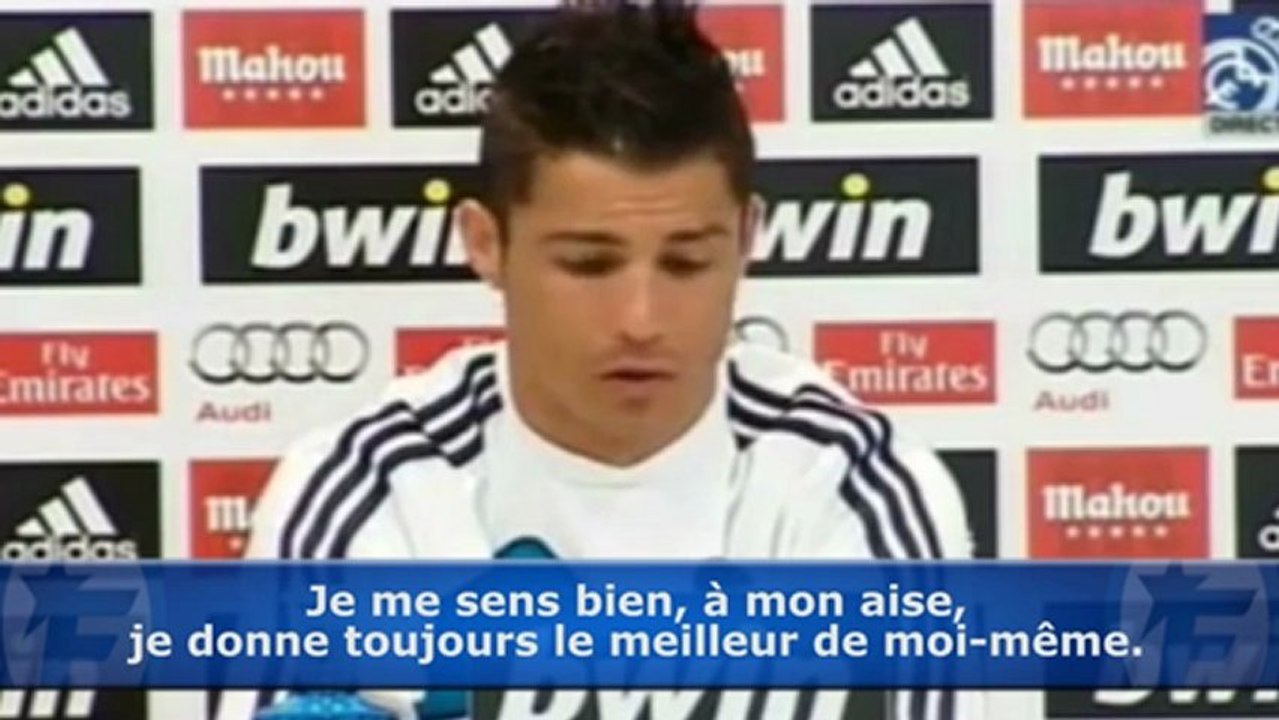 Cristiano Ronaldo : "Soutenu ? Je me sens bien"