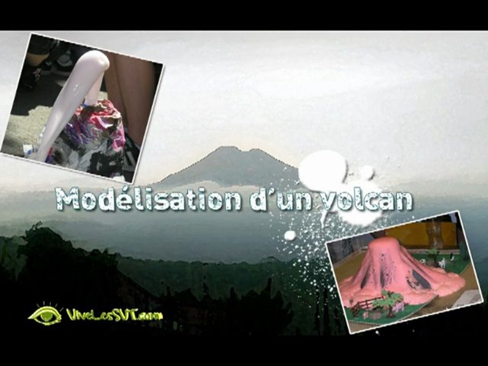 Un volcan en classe