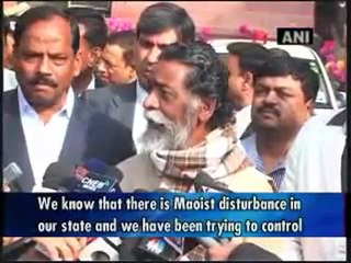 Soren meets Chidambaram,extend support for Green Hunt.mp4