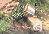 Suspected Maoists trigger landmine blast in West Bengal..mp4