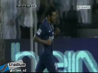 Lekhwiya 1-2 PSG =  39' Lavezzi | لخويا 1 × 2 بارس سان جيرمان = د37 لافيزي