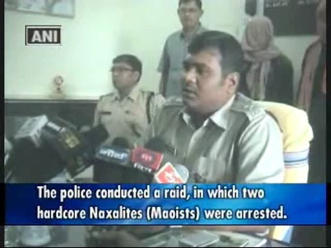 Two dreaded Maoists nabbed in Jharkhand.mp4