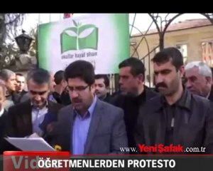 Öğretmenlerden serbest kıyafet protestosu