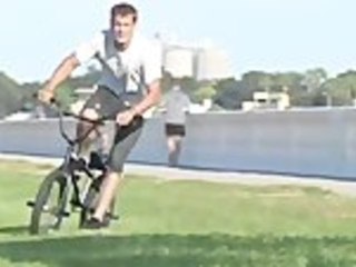 Double Peg Grind to Front Flip