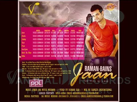Raman Bains Jindey Website -http-__ vanjhalirecords.com { Vanjhali Records } 2012.mp4