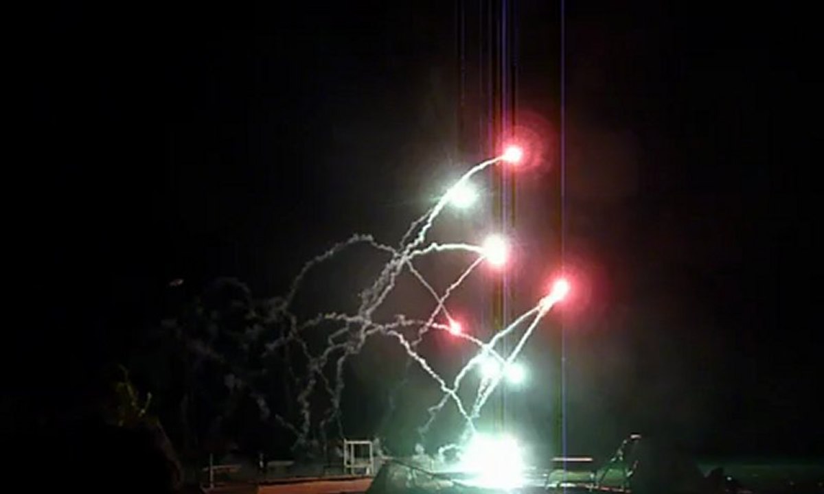 Feu d'artifice poétique - 1er janvier 2013