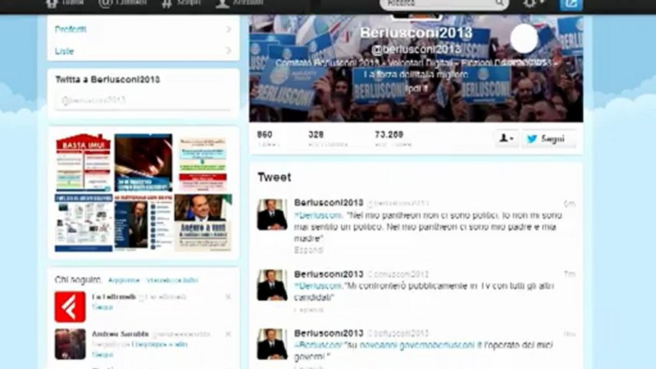 Berlusconi Twitter'da hile mi yaptı?