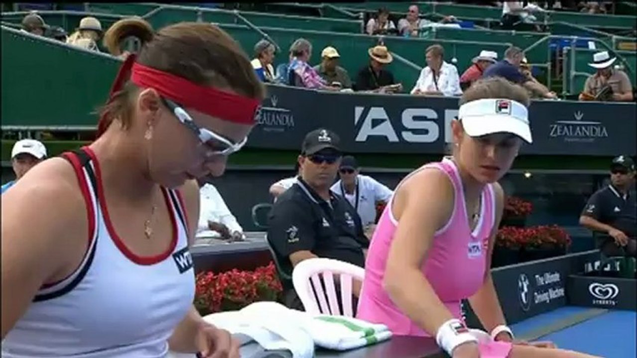 Auckland: Görges im ersten Doppel des Jahres erfolgreich