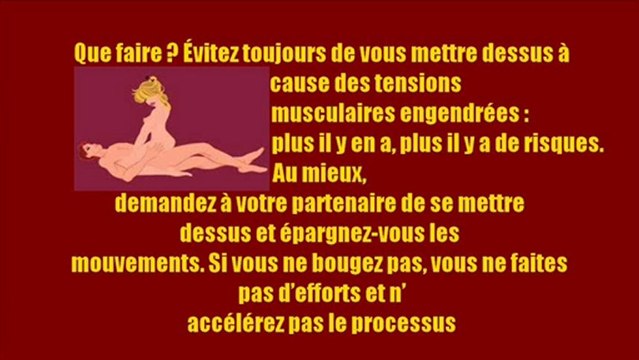 Comment retarder l'éjaculation précoce