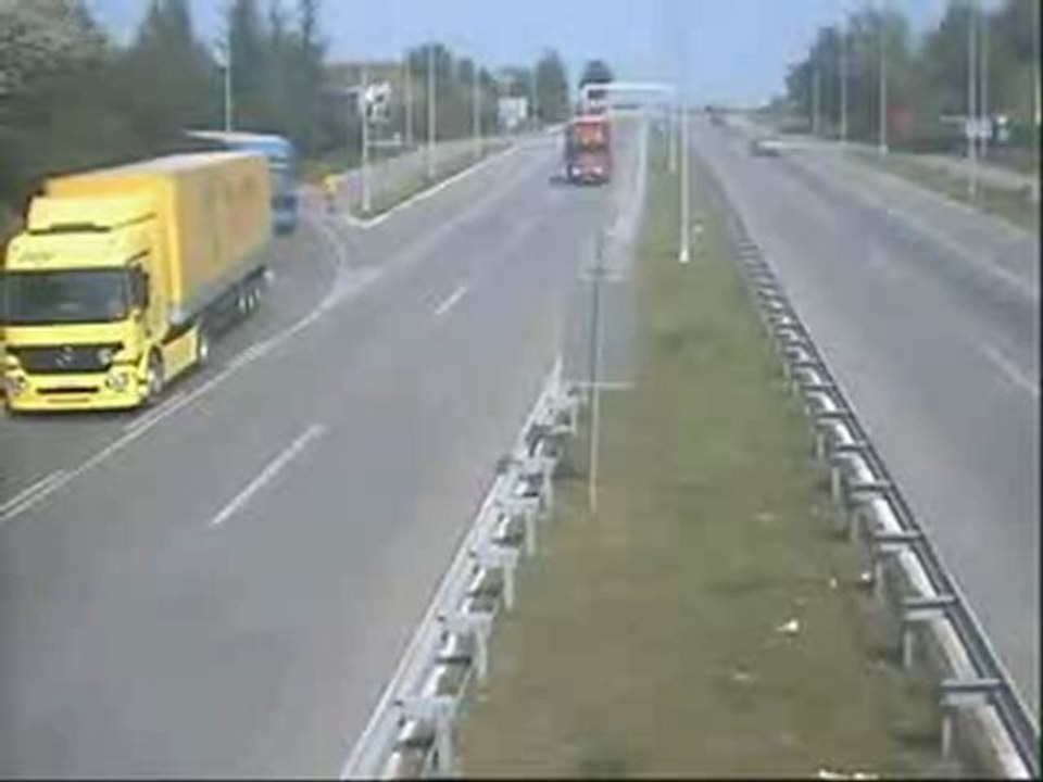 Camera sur autoroute italienne