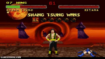 [Old] Mortal Kombat II (SNES) [HD] Part 1