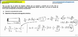 Fisica fenomenos ondulatorios ondas estacionarias frecuencia fundamental en un tubo