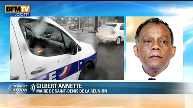 Cyclone à la Réunion : le dispositif est en place , explique le maire de Saint-Denis