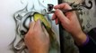 Airbrushing Skulls - Learn How To Use An Airbrush - Custom Painting