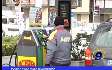 Puglia | Via la tassa sulla benzina