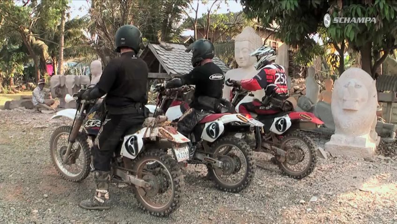 Cambodia - Statue Carver - Never Stop Riding