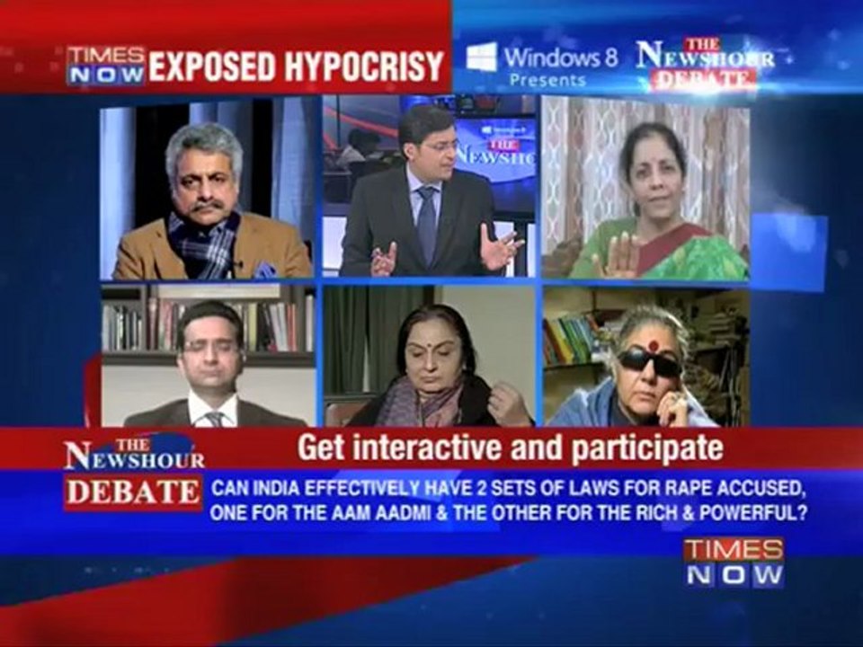 The Newshour Debate: India's VVIP rapists (Part 2 of 2)
