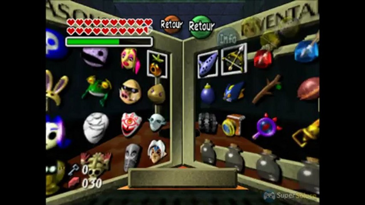 Soluce de Zelda Majora's Mask : Chapitre 13 - Le temple de la Forteresse de pierre (Partie 6)