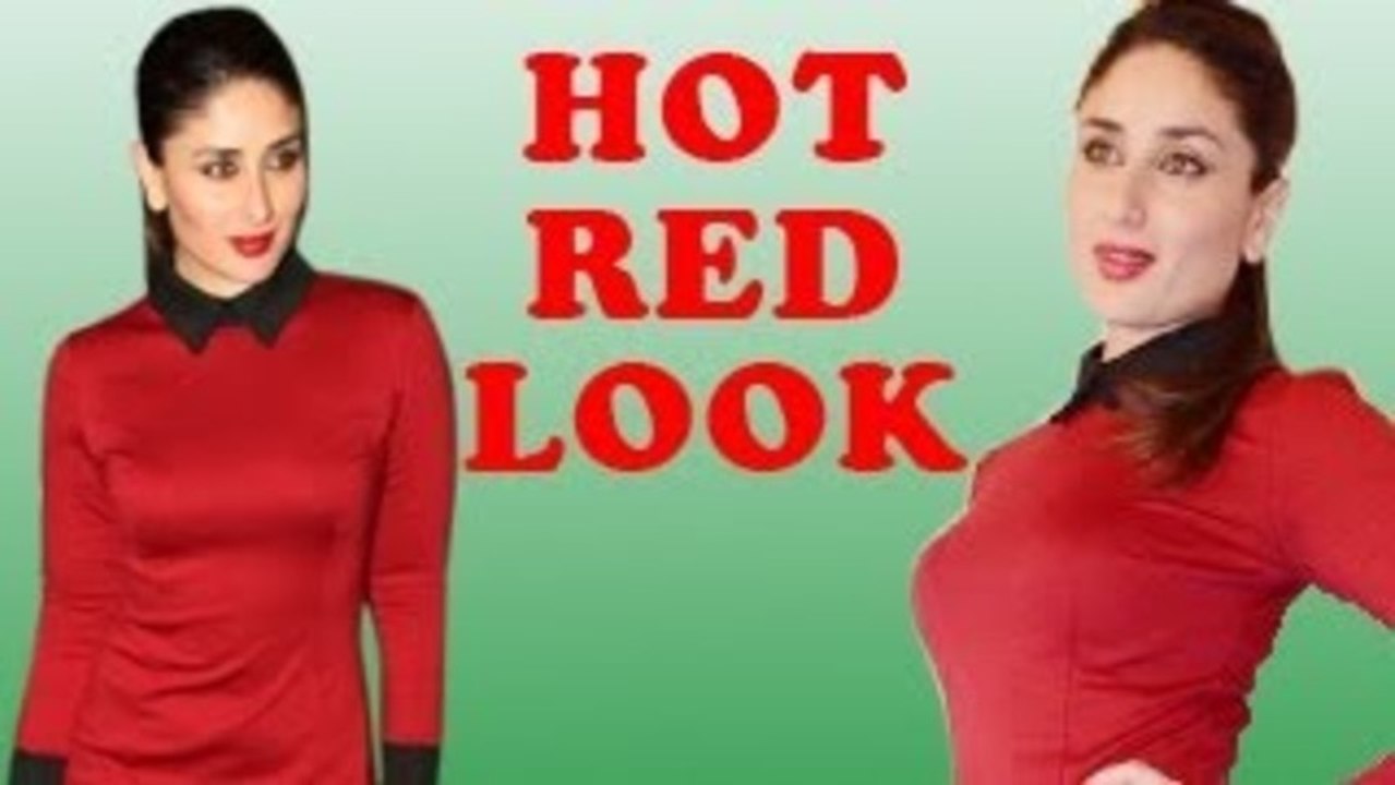Kareena Kapoor TURNS BOLD RED - MUST WATCH !!!