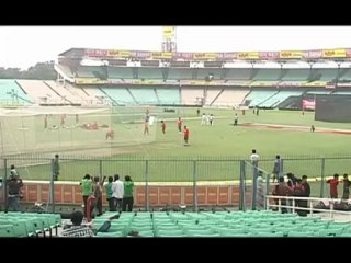 India in practice session