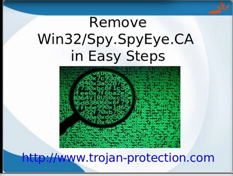 Delete Win32/Spy.SpyEye.CA from PC