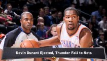 Kevin Durant Ejected, Heat Top Mavericks