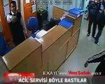 Morgdan cesedi alıp acil servisi bastılar