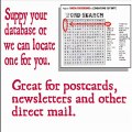 Personalized Wordsearch Puzzles from Daba Designs