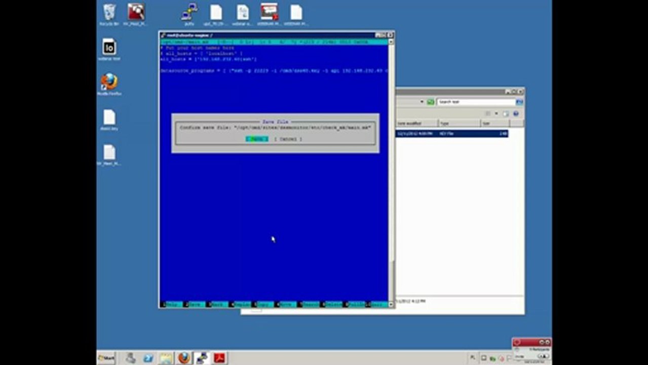 Monitoring the Open-E DSS V7 with Nagios and check mk tool over API